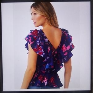 Smoked Ruffle Top by Sofia Vergara.